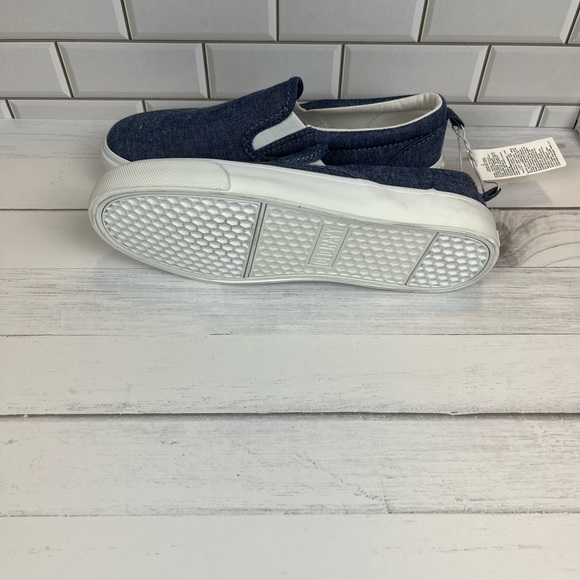 Canvas Slip-On Sneakers for Girls Blue Old Navy Size:5 - Picture 5 of 5